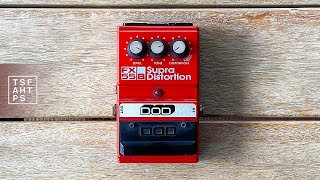 DOD Digitech FX55B Supra Distortion Rare Vintage Guitar