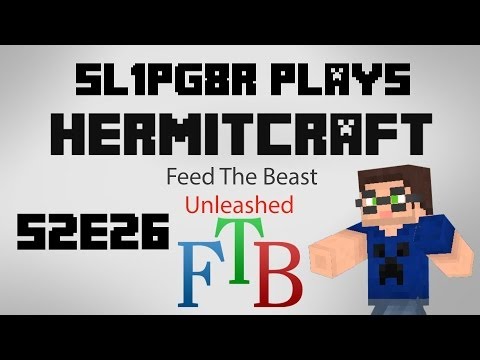 HermitCraft FTB S2E26 - STEAM POWA! ( Minecraft Feed The Beast Let's Play )