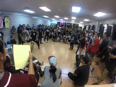 Wild 7's - "Deuces Wild Jam 2015" All styles top 8 : 3-way battle