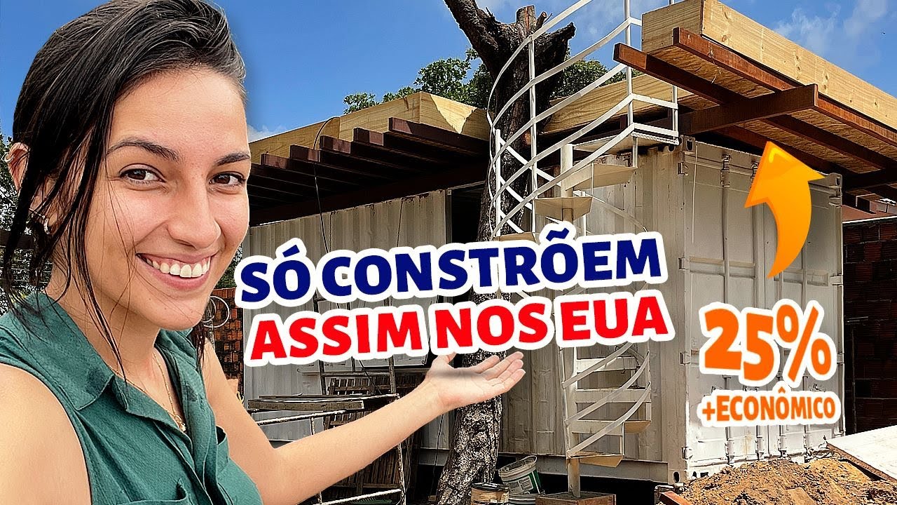 LAJE SECA DE MADEIRA MAIS ECONOMICA QUE CONCRETO | TELHADO VERDE PASSO A PASSO EP 1