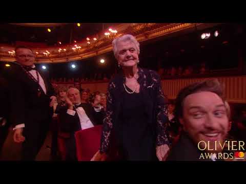 Angela Lansbury wins Best Actress in a Supporting Role | Olivier Awards 2015 with Mastercard