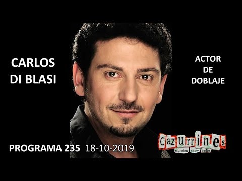 Entrevista CARLOS DI BLASI en SECRETOS DEL DOBLAJE