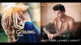 Another Lonely Light - Ellie Goulding vs. Adam Lambert (Mashup)