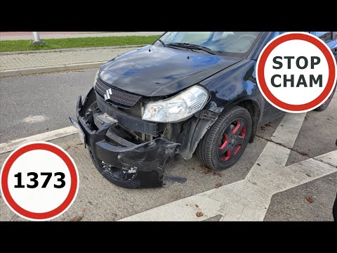 Stop Cham #1373 - Niebezpieczne i chamskie sytuacje na drogach