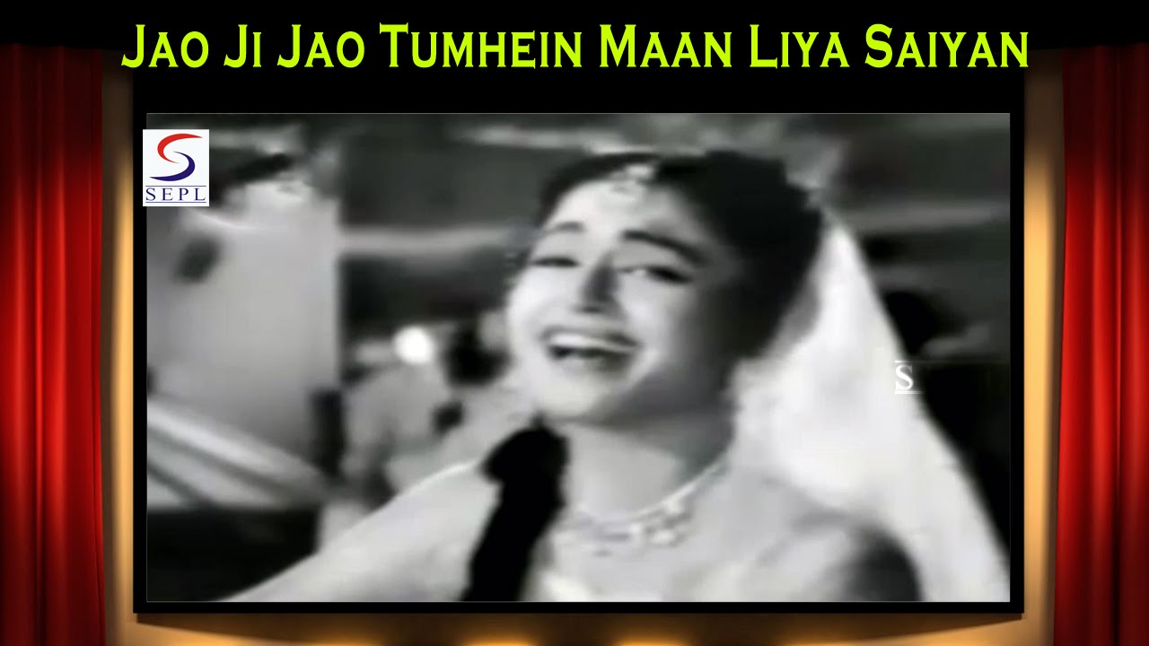 Jao Ji Jao Tumhe Maan Liya Saiya Lyrics | Chacha Zindabad | Asha Bhosle | Madan Mohan