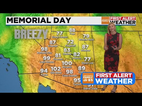 AZFAMILY | First Alert Weather 9am Update for Thursday 05/25/23