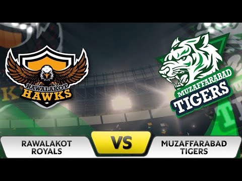 Rawalakot Hawks vs Muzaffarabad Tigers Match 7 Highlights - KPL Highlights - Kashmir Premier League