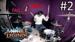 Download lagu Mobile Legends - Drum Cover by IXORA (FAIL) mp3
