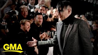‘Game of Thrones’ actress claims alleged abuse by ex-boyfriend Marilyn Manson l GMA video