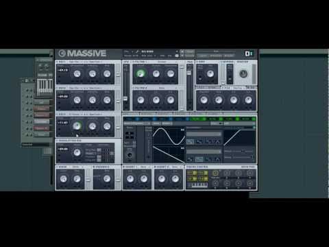 Skrillex/Kill the Noise Growl Bass Massive Tutorial