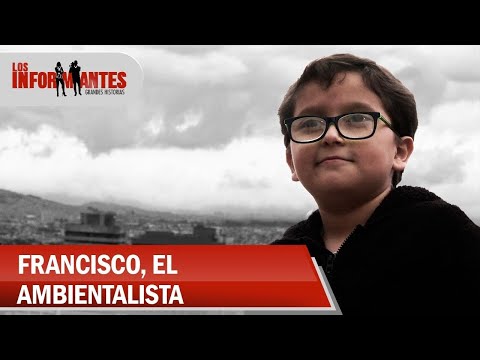 Francisco Vera, el niño ambientalista que sueña con salvar al planeta Tierra - Los Informantes