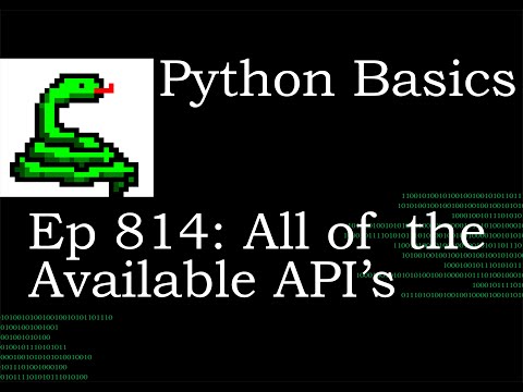 Python Basics Tutorial Challenge 8 Answer and A look at All API's || Ameritrade API Part 2