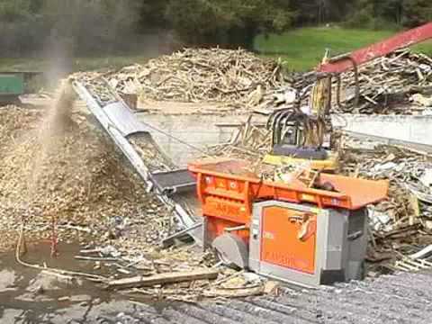 Schredder für altholz a1 a4, paletten, holz arjes recycling ...