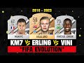 Haaland VS Mbappe VS Vinicius JR FIFA EVOLUTION! 😢💔 FIFA 16 - FIFA 23