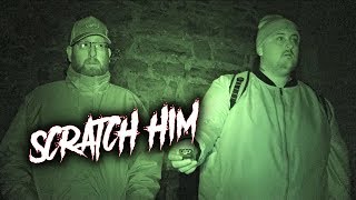 PARANORMAL ACTIVITY ON CAMERA (WANTED TO SCRATCH US) IN HAUNTED BATTLEFIELD GRAVEYARD