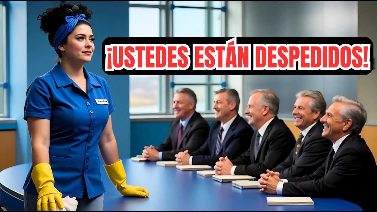 SE BURLARON DE LA LIMPIADORA, PERO AL FINAL FUE ELLA QUIEN DESPIDIÓ A TODOS