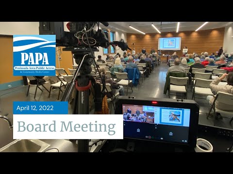 Peninsula Area Public Access - Board meeting 4/12/22