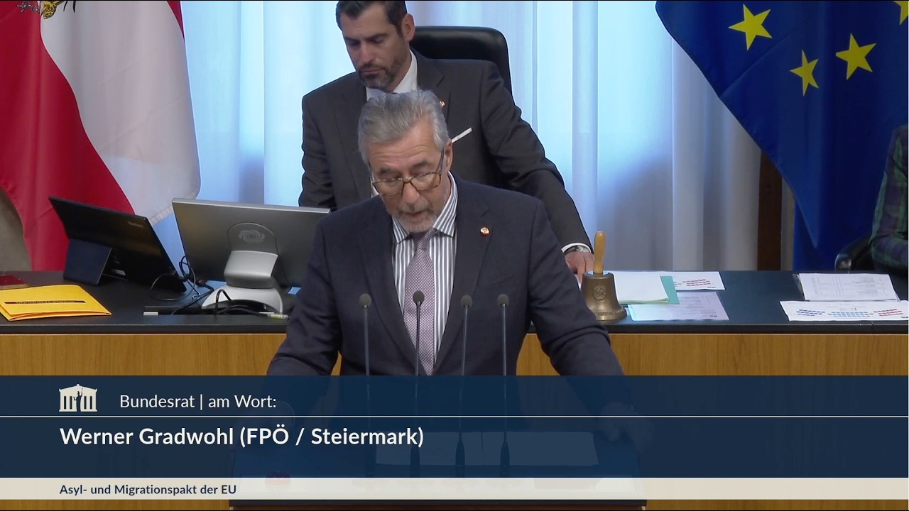 Werner Gradwohl - Ausländergesetze (EU-Asylpakt)  - 3.6.2026