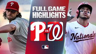 PHILLIES vs. NATIONALS Full Game Highlights (6/24/26) | MLB Highlights