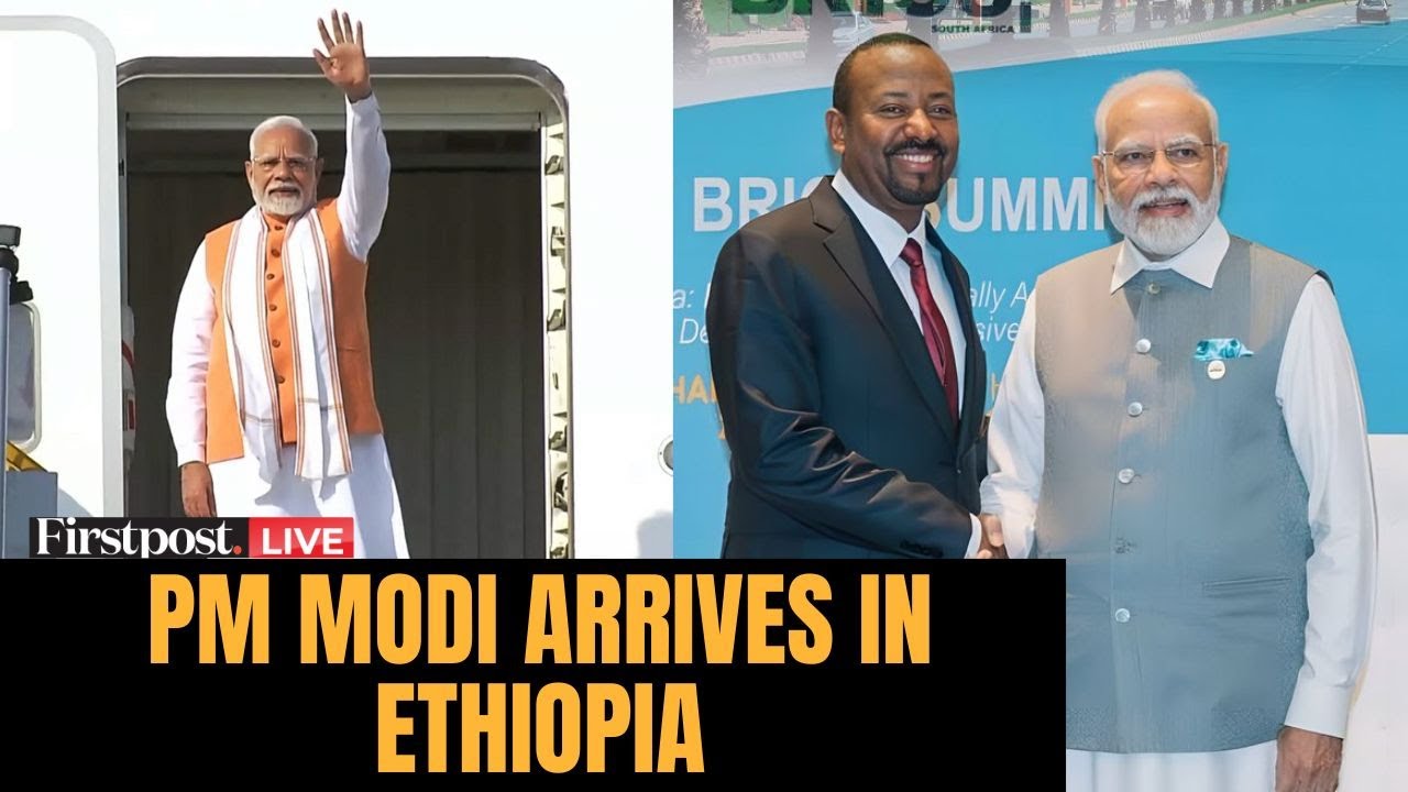 PM Modi in Ethiopia LIVE: PM Modi Arrives in Addis Ababa Marking His First-Ever Visit to Ethiopia