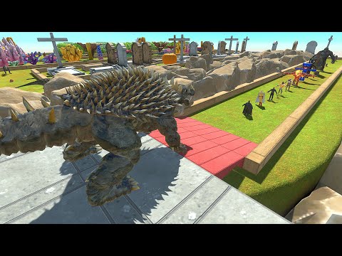 ANGUIRUS DEATH RUN - Animal Revolt Battle Simulator