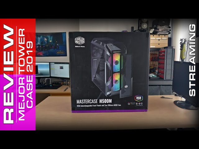 Vídeo relacionado con Cooler Master MasterCase H500M ARGB - Caja PC con Dos Ventiladores 200mm para Potente Flujo de Aire, 4 Paneles Cristal Templado, Soporte Avanzado, ATX