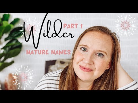 Wild Nature Baby Names | sims 4 names | WAITING WEDNESDAY