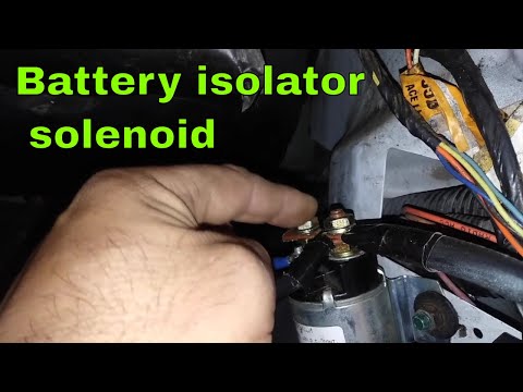 House Battery Isolator Solenoid and 12 volt system