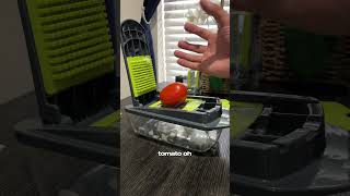 Top-rated Amazon food chopper✨ #veggiechopper  #amazonfinds #kitchen #cookinghacks #kitchengadgets
