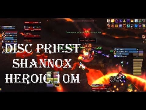 Versus - Firelands Shannox Heroic 10-Man Disc Priest POV