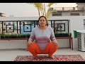Cow Pose Indian Sexy Auntie Yoga Pose 2020
