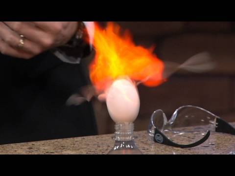 Experiência de Química do Ovo Explosivo