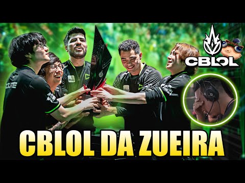 LOUD fazendo HISTÓRIA em cima da PAIN - CBLOL DA ZUEIRA | LOUD x paiN (FINAL)