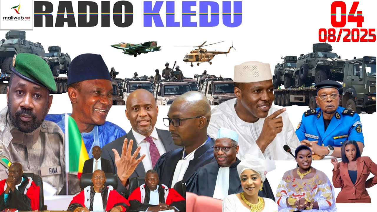 La Revue de Presse de la RADIO KLEDU du 04 Août 2025