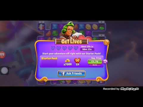 Wonka's World of Candy Level 890 Fail