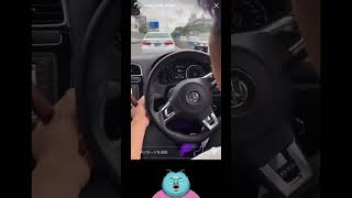 一般道を時速183キロで爆走する動画が投稿され、県警が捜査開始！ #shorts