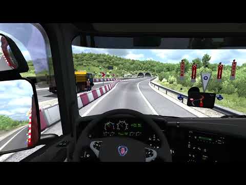 #BenimGözümden ETS 2 Hediye Teslimatı ( Scania RJL 5 Series R420)