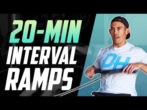 20 Minute Rowing Intervals - Ramp Up Each Round