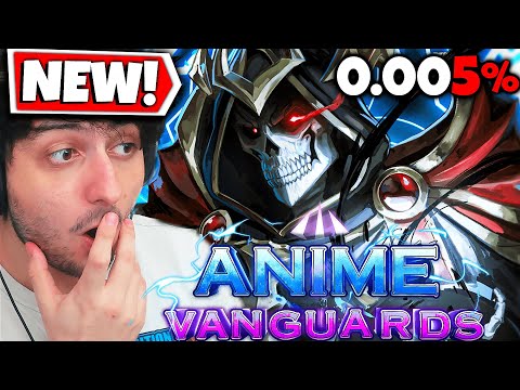 Getting the NEW Update 9.5 Units in Anime Vanguards Roblox!