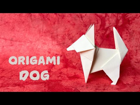 Easy Origami Dog Step By Step Tutorial #paperdog #easyorigamidog #origami #tutorial #innovationizer