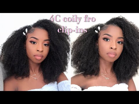 Outre Big Beautiful Hair | 4c Coily Fro Clip-ins 10in"...