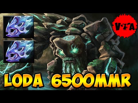 Dota 2 - Loda 6500 MMR Plays Tiny vol #1 - Ranked Match