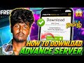 HOW TO DOWNLOAD FREEFIRE ADVANCE SERVER IN TAMIL