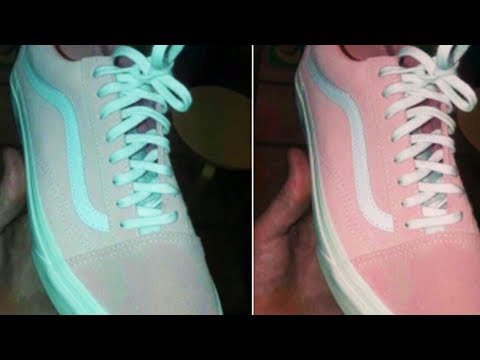Are Both Of These Shoes Pink And White?