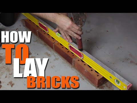 Bricklaying Lesson 2 - Laying Bricks