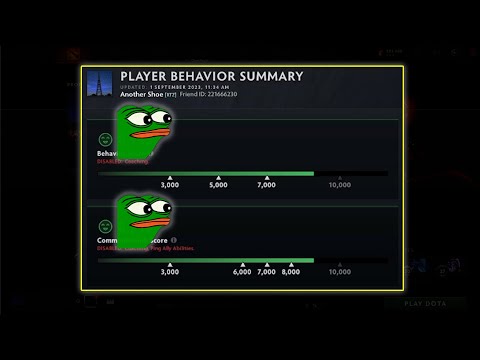 Quinn shows his Behavior Score & explains Arteezy's 6K comms score