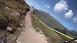 preview picture of video 'Verbier bike park downhill run'