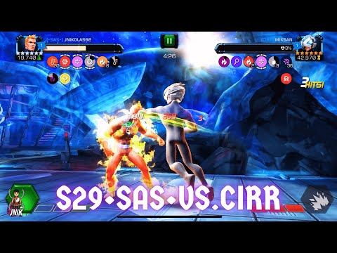 S29. •SAS• vs. CIRR. Apocalypse/Archangel/Human Torch. Path 6/8.
