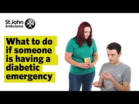 What To Do If Someone Is Having A Diabetic Emergency - First Aid Training - St John Ambulance