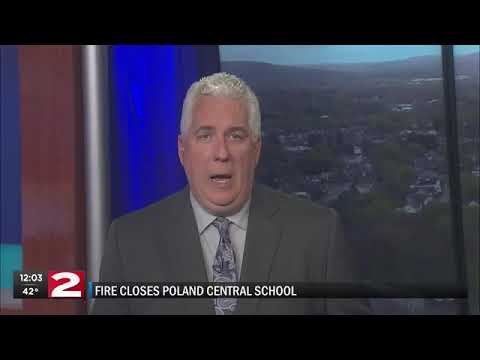 Early morning fire closes Poland Central School Tuesday